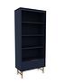  image of melody-1-drawer-bookcase-navy