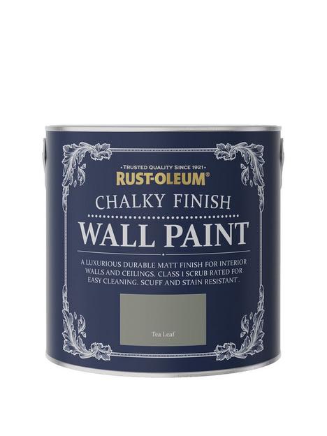 rust-oleum-chalky-finish-wall-paint-in-tea-leaf-ndash-25-litre-tin
