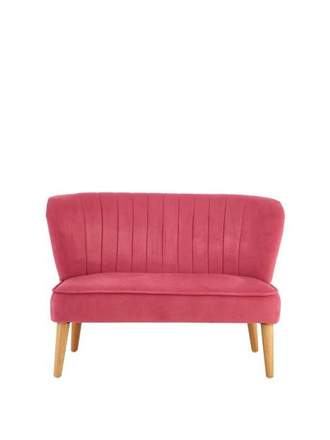 premier-housewares-mia-kids-sofa-pink-velvet