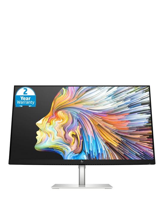 front image of hp-u28-4k-28in-monitor--nbsp4k-uhd-hdr-factory-calibrated-colour-usb-c-docking-65w-charging