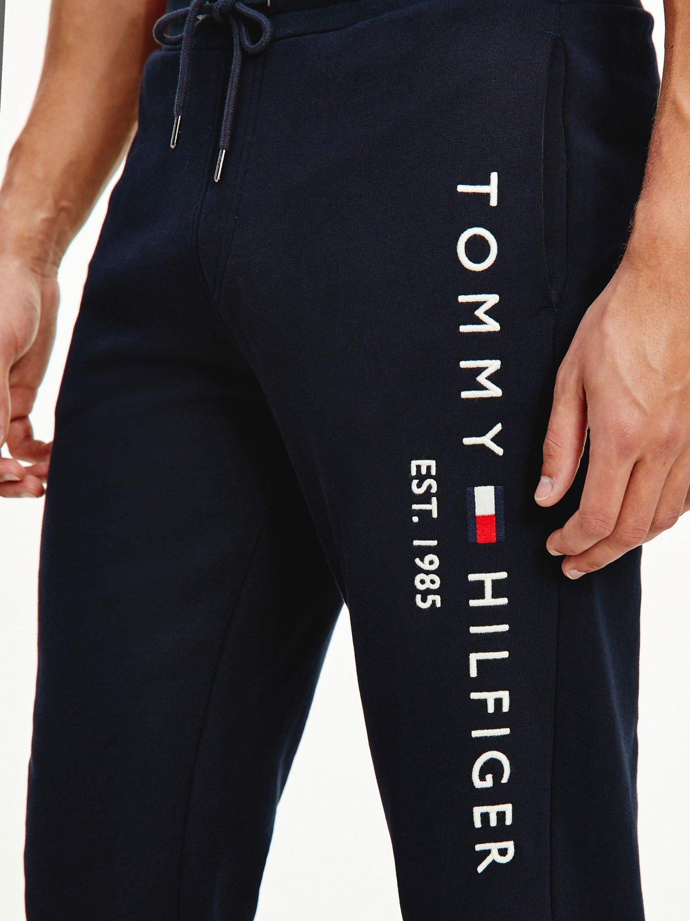  image of tommy-hilfiger-basic-branded-joggers-desert-sky
