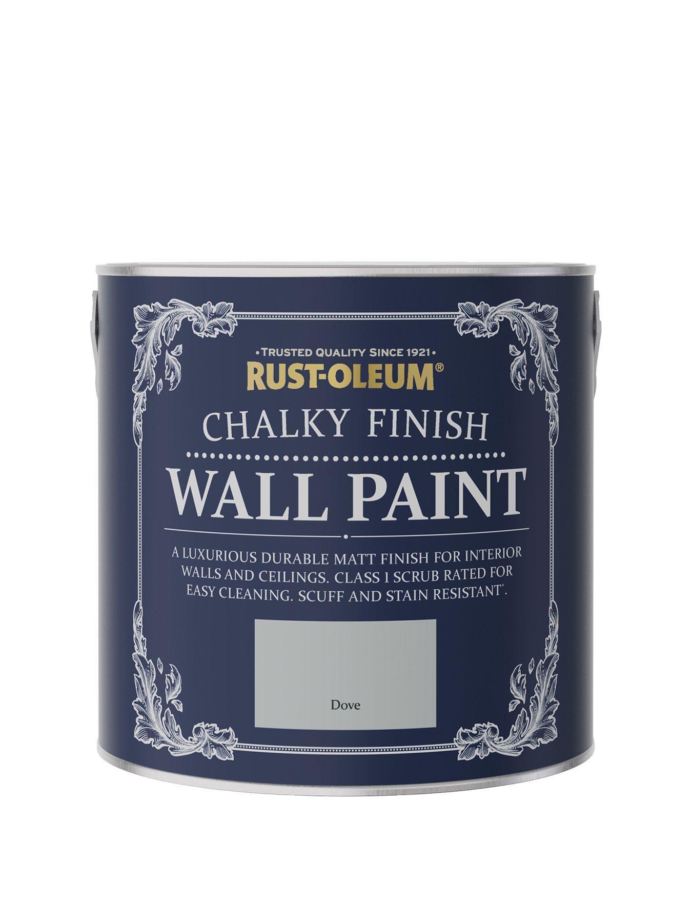 Image 1 of 4 of Rust-Oleum Chalky Finish 2.5-litre Wall Paint &ndash; Dove