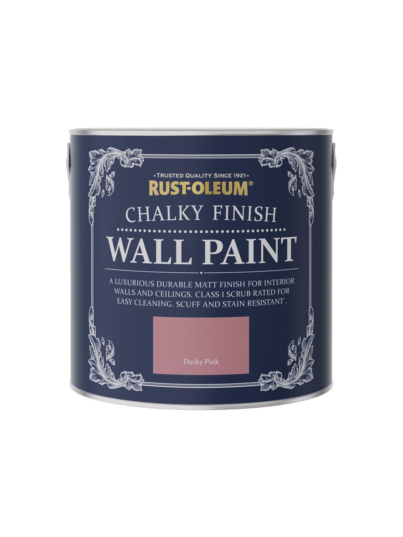Image 1 of 5 of Rust-Oleum Chalky Finish 2.5-litre Wall Paint &ndash; Dusky Pink