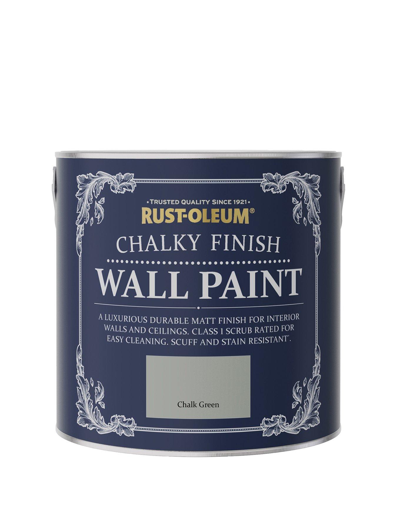 Rust-Oleum Chalky Finish 2.5-litre Wall Paint – Chalk Green