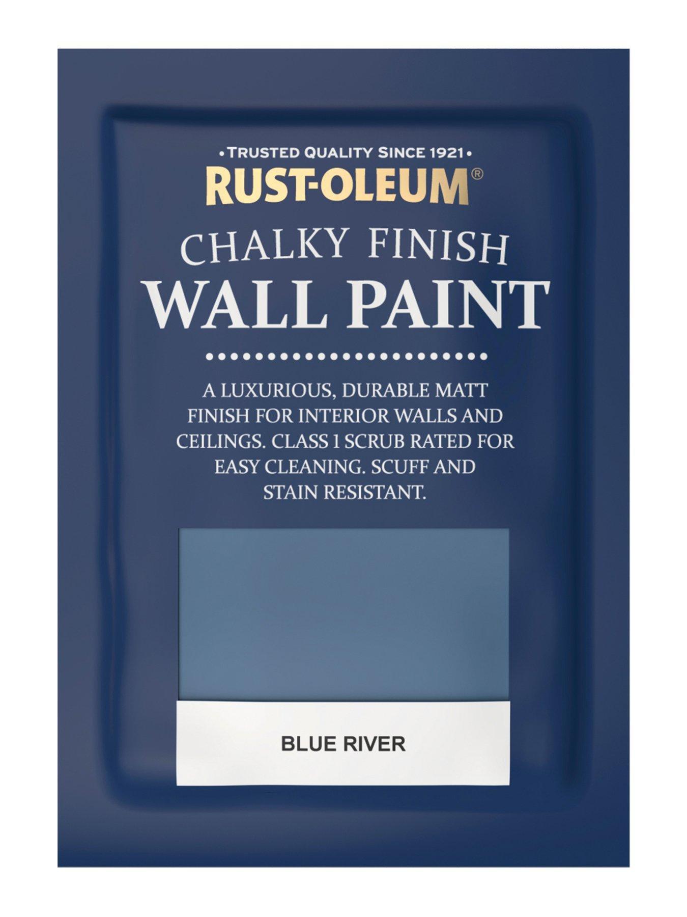 Image 4 of 4 of Rust-Oleum Chalky Finish 2.5-litre Wall Paint &ndash; Blue River