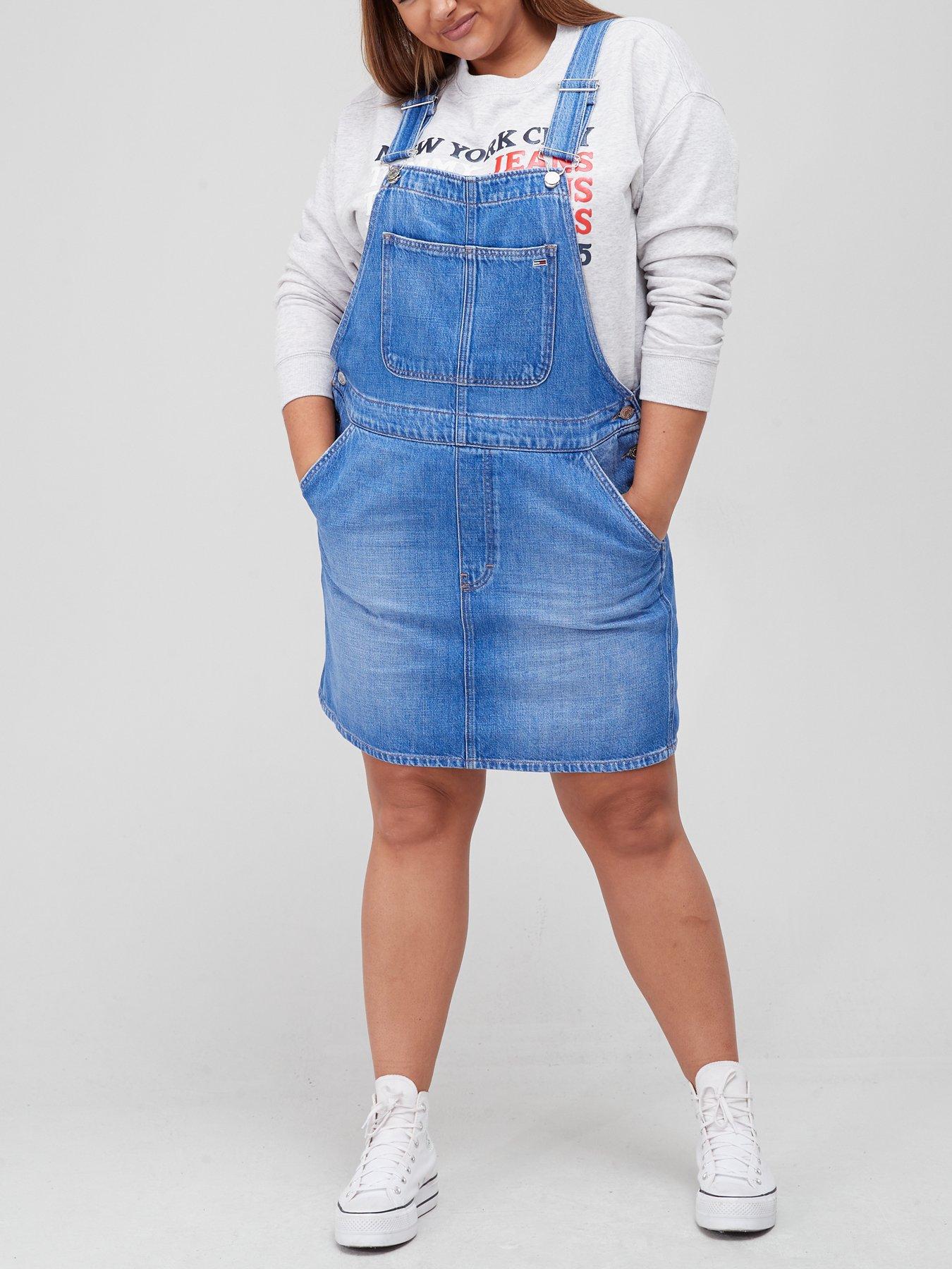 dungaree dress size 18