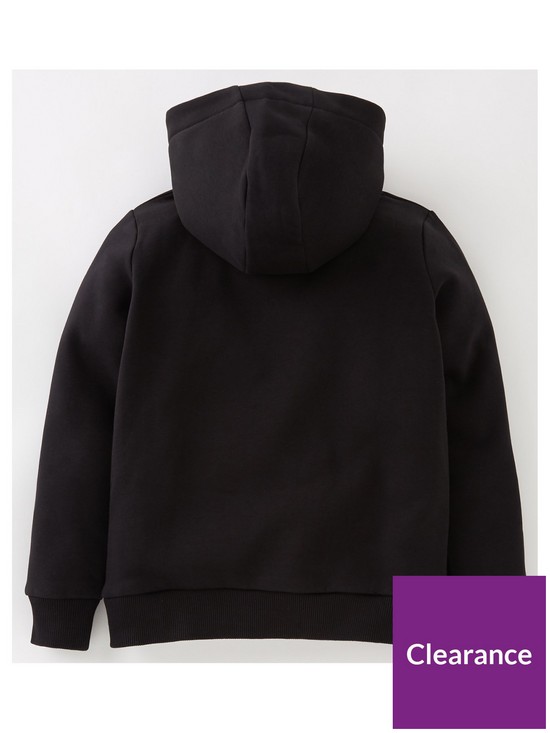 back image of illusive-london-boys-core-pullover-hoodie-black