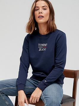 tommy-jeans-slim-terry-logo-sweatshirt-navy