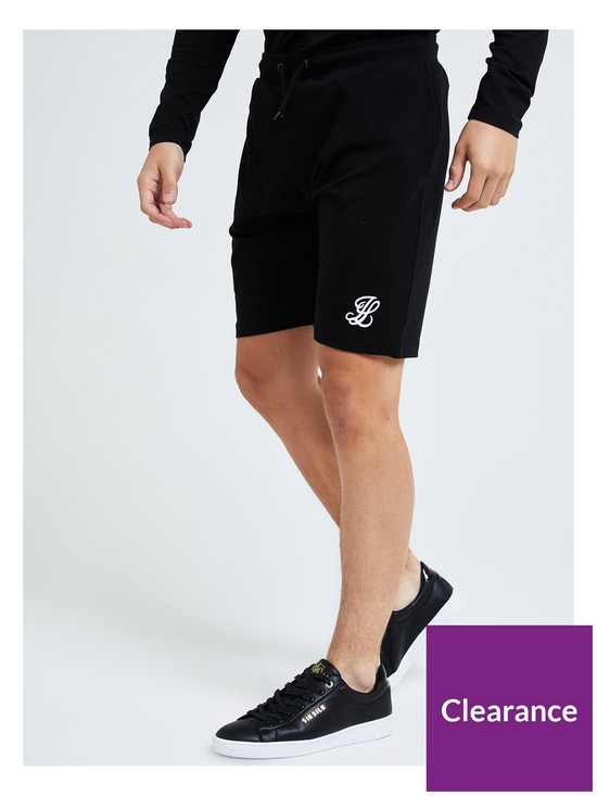 front image of illusive-london-boys-core-jog-shorts
