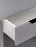  image of ashley-1-drawer-desk-grey