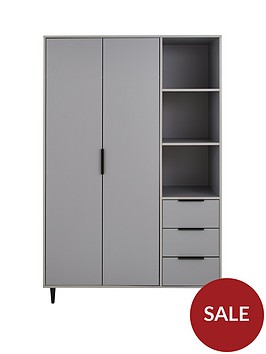 ashley-2-door-3-drawer-3-shelf-wardrobe-grey