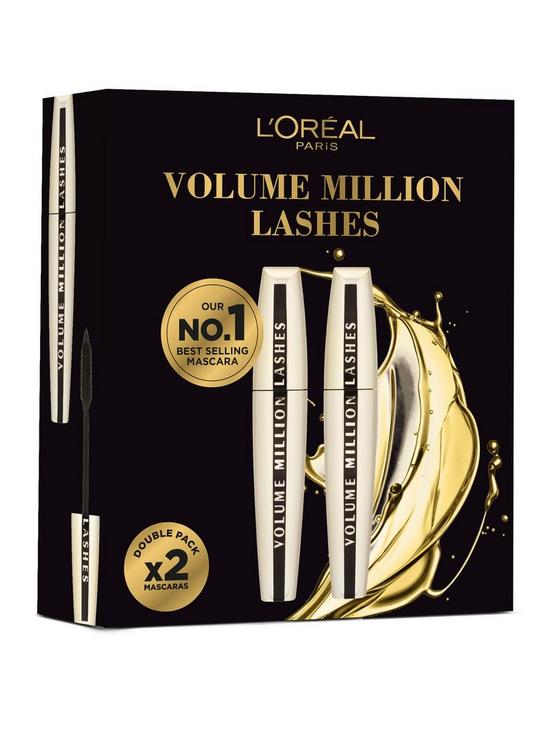 front image of loreal-paris-volume-million-lashes-mascara-duo-set