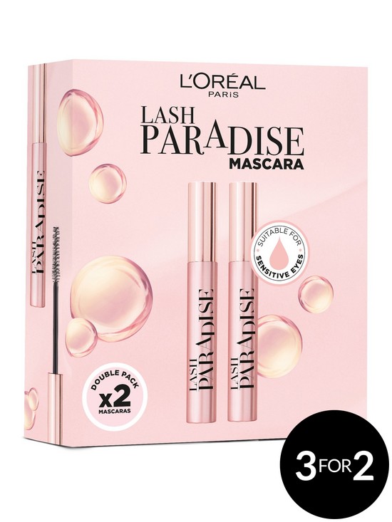 front image of loreal-paris-lash-paradise-mascara-duo-set