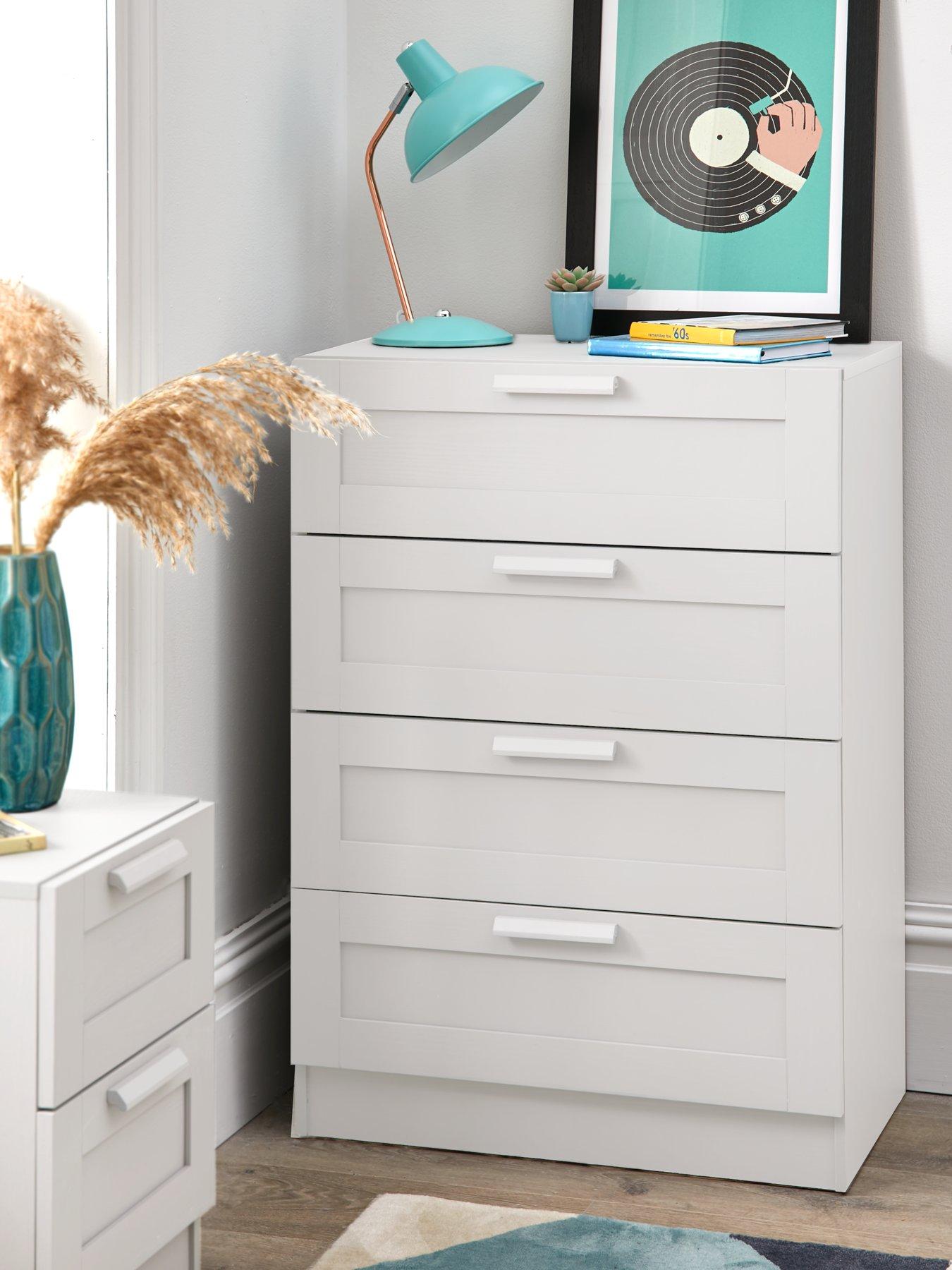 Very Home Taryn Kids Drawer Chest White Littlewoods