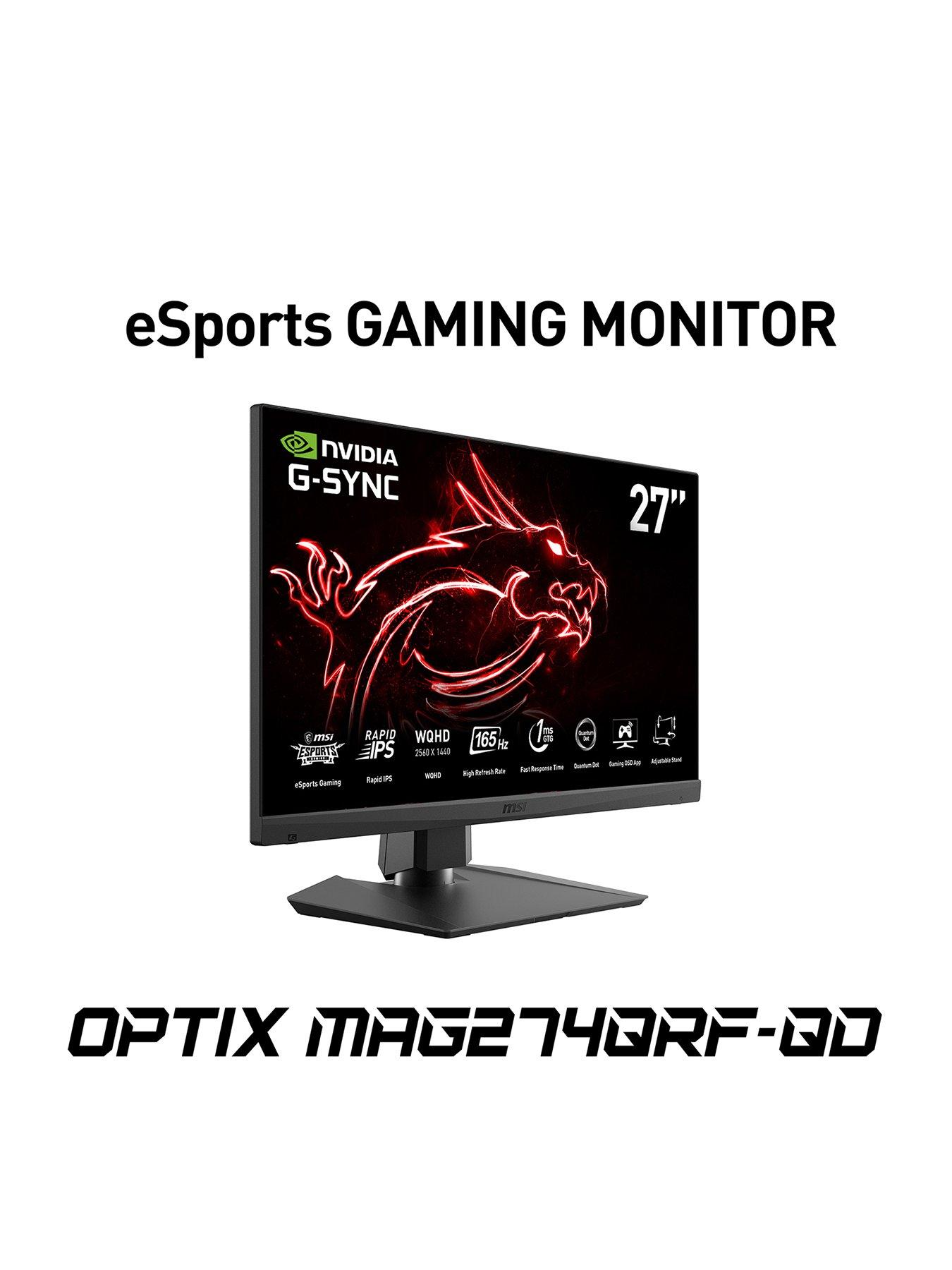 MSI Optix MAG274QRF-QD 27 inch, Quantum Dot, Quad HD, IPS, 1ms