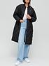 tommy-jeans-quilted-bomber-coat-blackfront