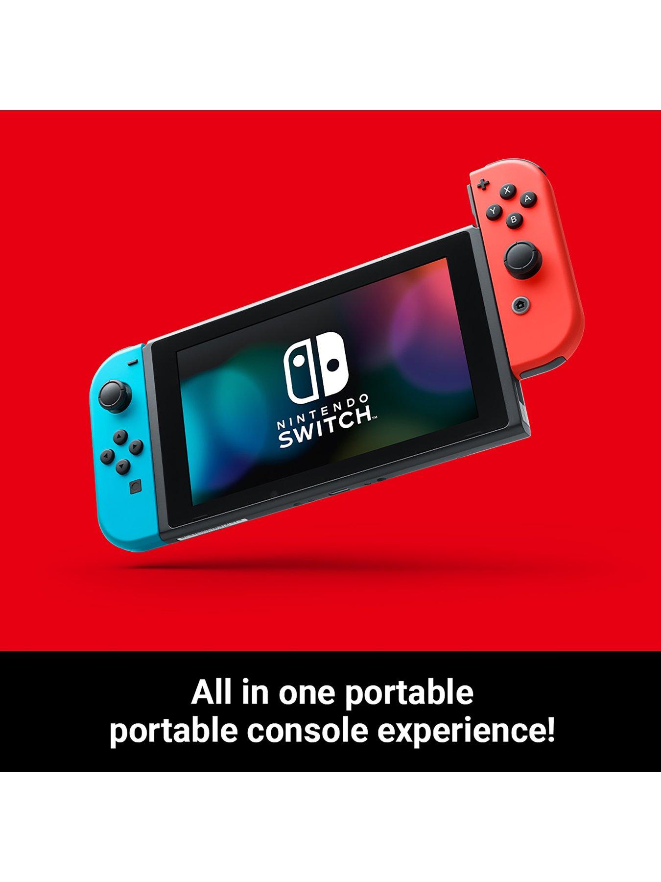 Image 2 of 8 of Nintendo Switch Console + Super Mario 3D World and Bowser&rsquo;s Fury
