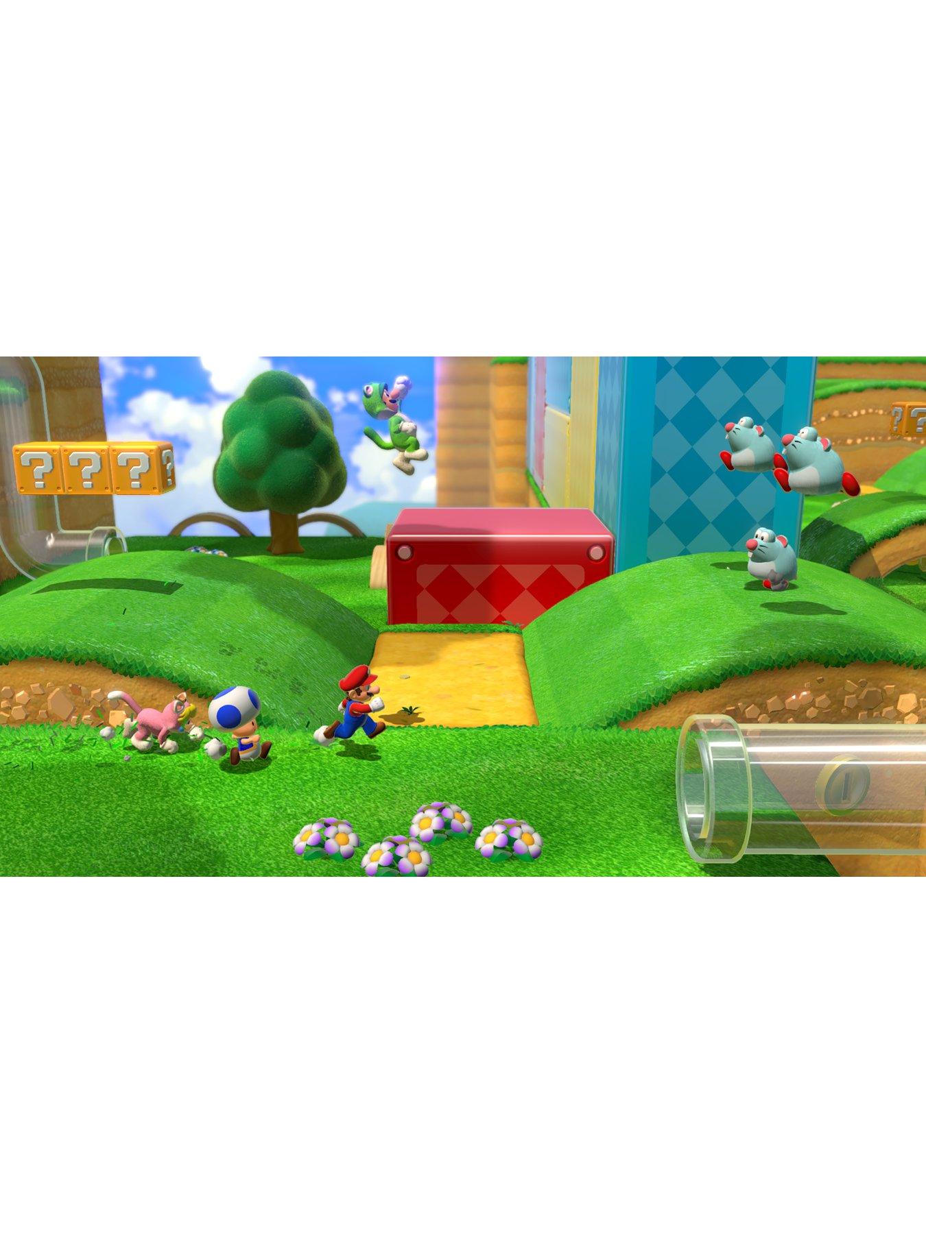Image 4 of 7 of Nintendo Switch Neon Console with Super Mario 3D World + Bowser&rsquo;s Fury