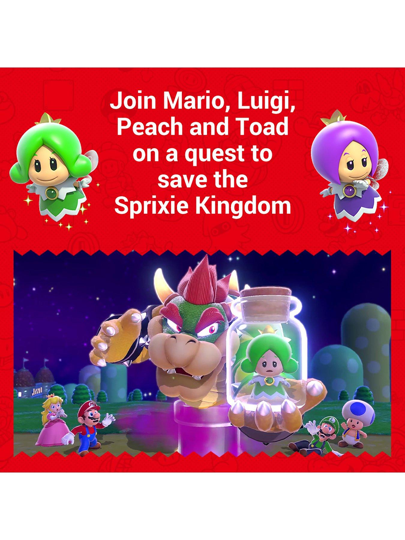 Image 7 of 8 of Nintendo Switch Console + Super Mario 3D World and Bowser&rsquo;s Fury