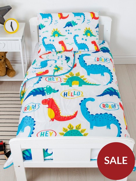 rest-easy-sleep-better-dinosaur-coverless-quilt-4-tog-with-filled-pillow-toddler-multi