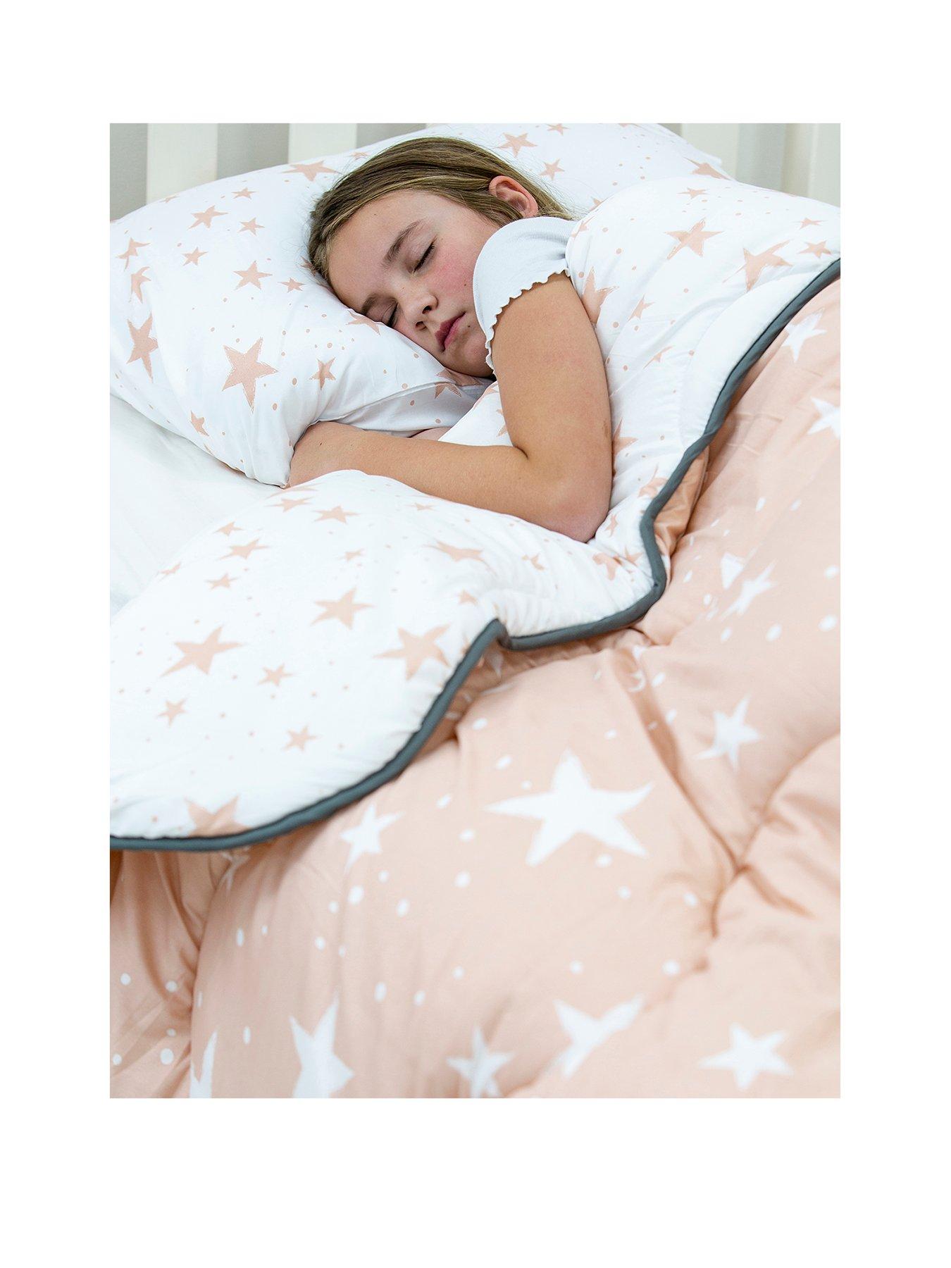 Pink star bedding outlet single