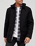 very-man-dry-wax-hooded-jacket-blackfront