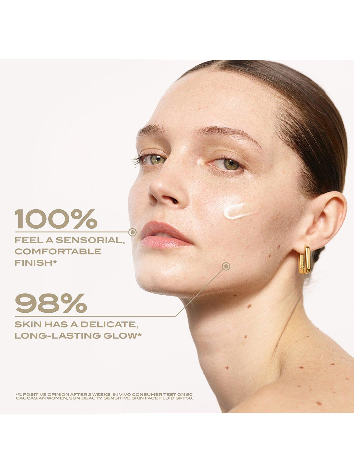 Image 3 of 6 of Lancaster Sun Sensitive Oil-Free Milky Face Fluid Sunscreen &amp; Sun Protection Cream SPF50 50ml