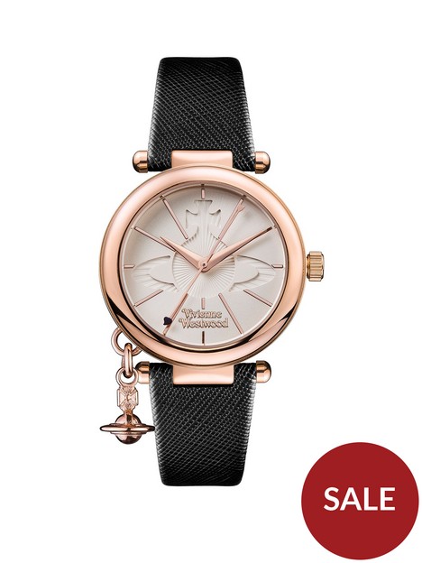 vivienne-westwood-vivienne-westwood-white-and-rose-gold-detail-charm-dial-black-leather-strap-ladies-watch