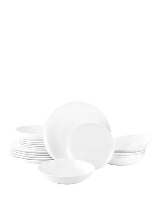 front image of waterside-18-piece-white-everyday-round-dinner-set