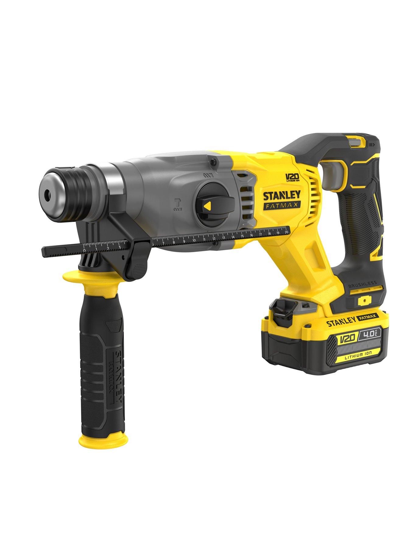 stillFront image of stanley-fatmax-v20-18v-brushless-sds-nbsphammer-nbspdrill-sfmch900m12-gb