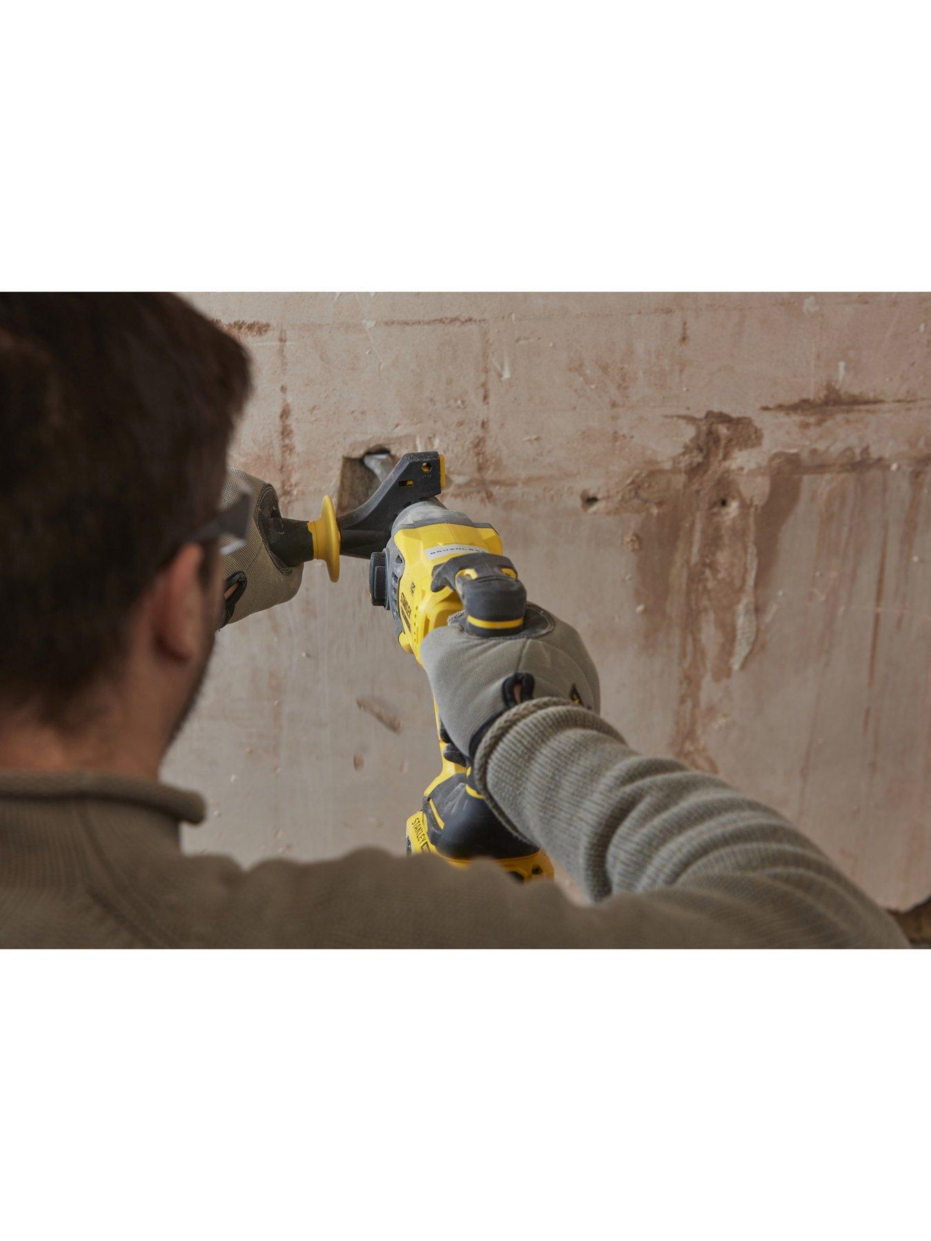 image of stanley-fatmax-v20-18v-brushless-sds-nbsphammer-nbspdrill-sfmch900m12-gb