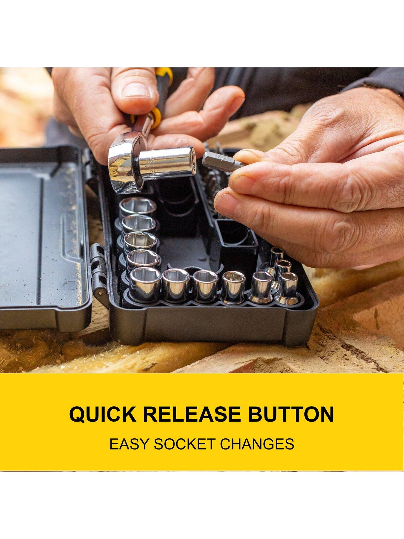 Image 5 of 7 of Stanley 37 Piece Compact Socket Set STMT82672-0