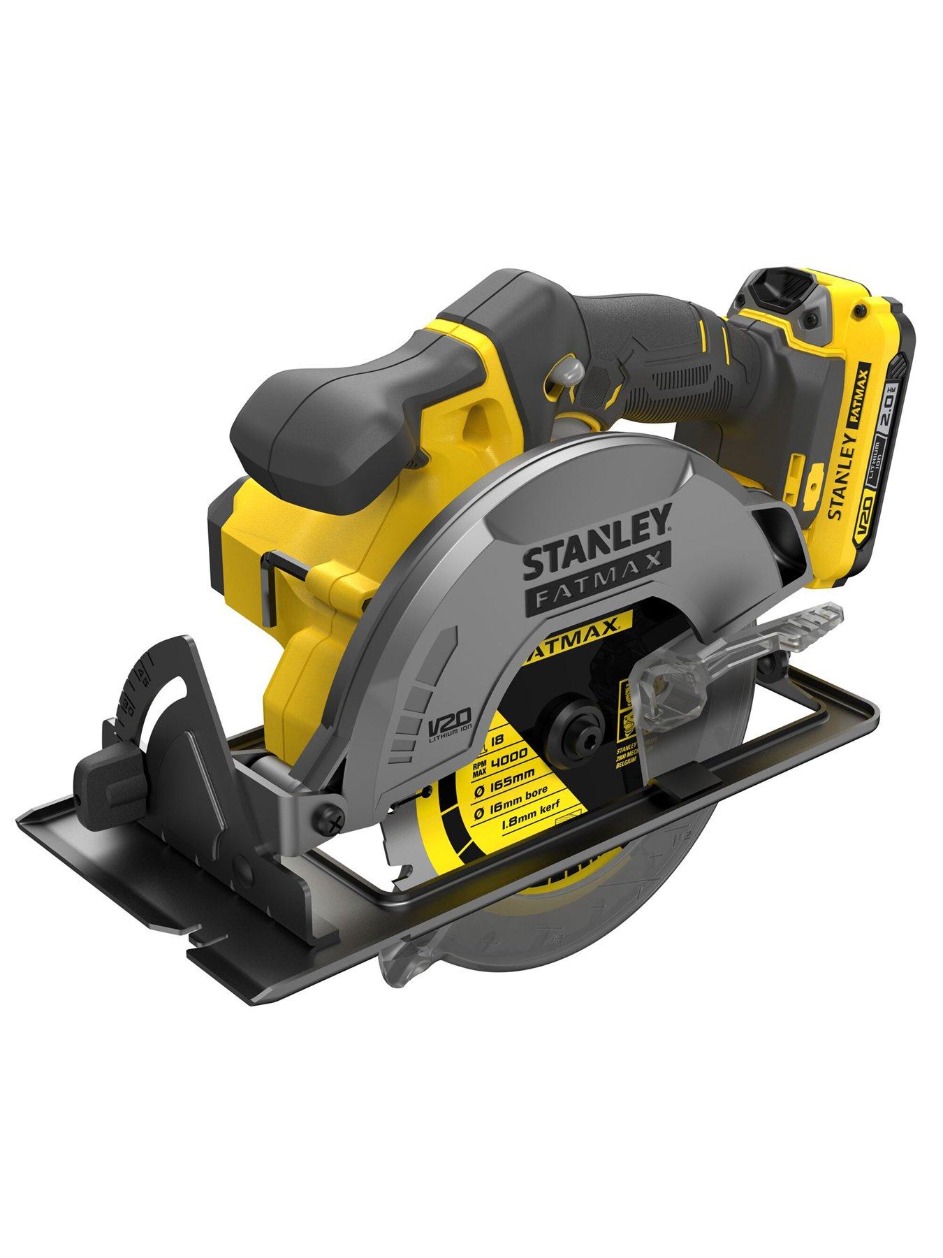stillFront image of stanley-fatmax-v20-18v-circular-saw-sfmcs500d1k-gb