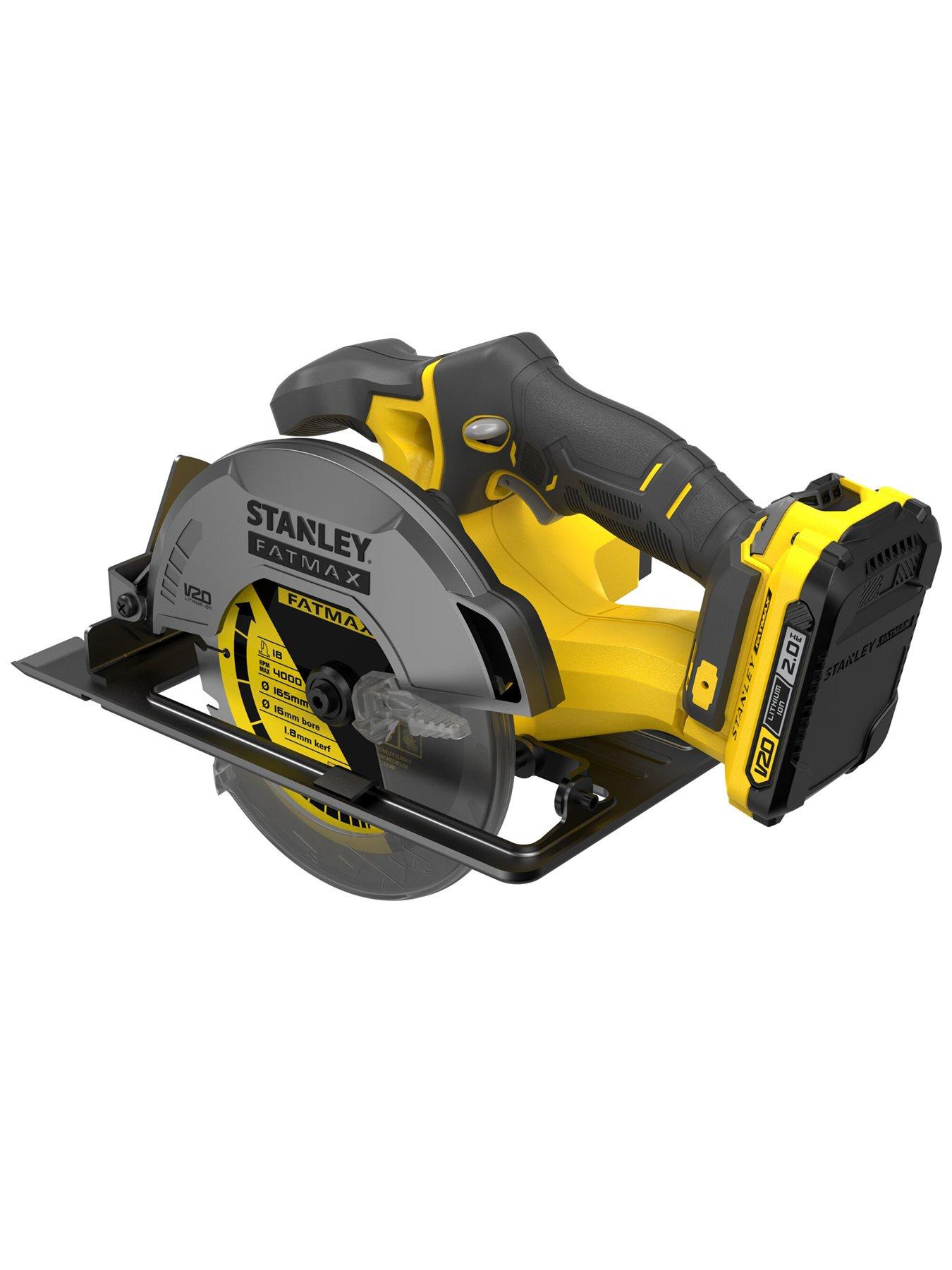  image of stanley-fatmax-v20-18v-circular-saw-sfmcs500d1k-gb