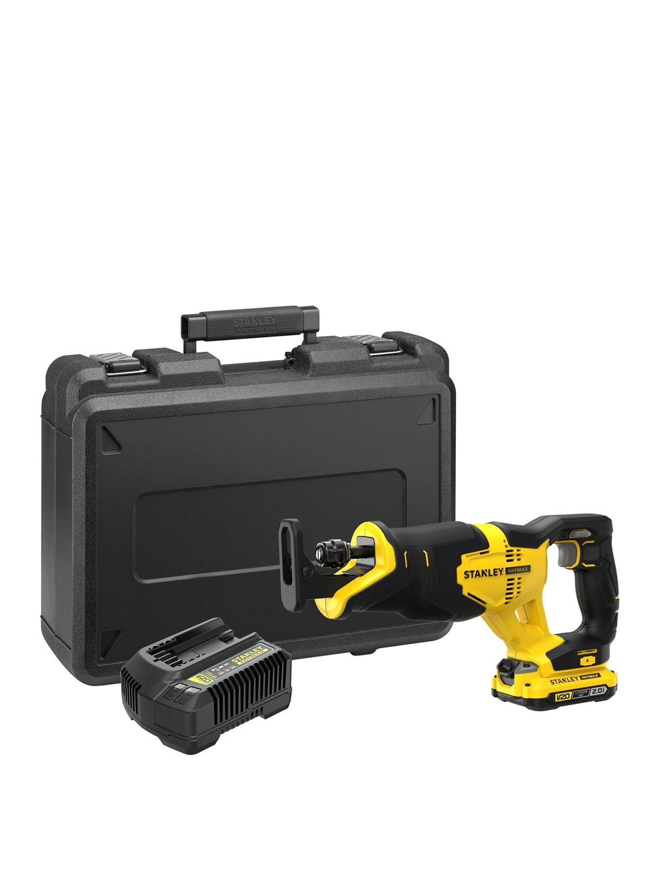front image of stanley-fatmax-v20-18v-reciprocating-saw-sfmcs300d1k-gb