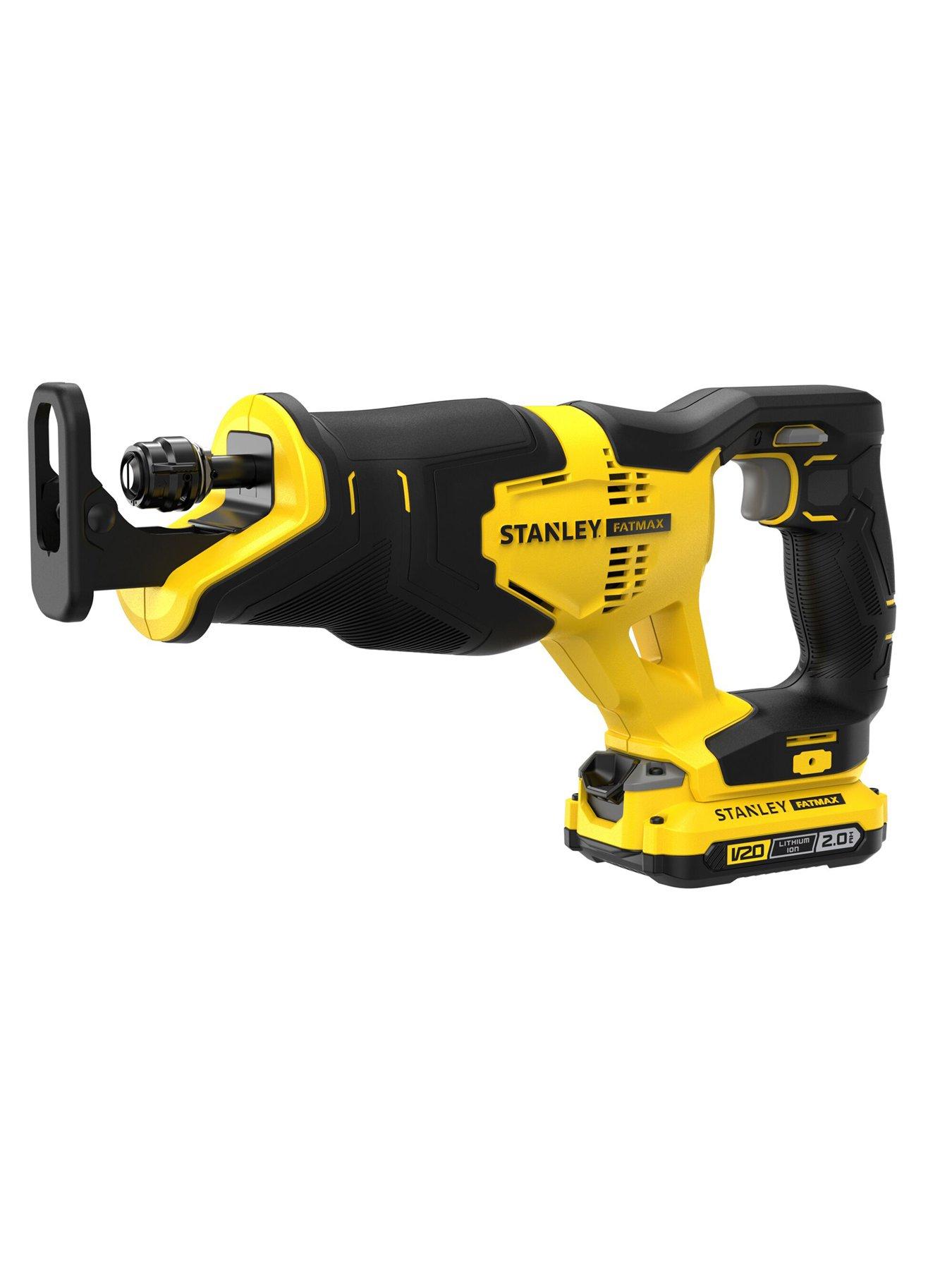 stillFront image of stanley-fatmax-v20-18v-reciprocating-saw-sfmcs300d1k-gb