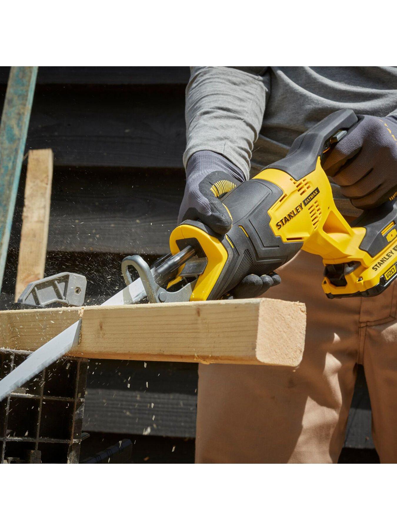  image of stanley-fatmax-v20-18v-reciprocating-saw-sfmcs300d1k-gb