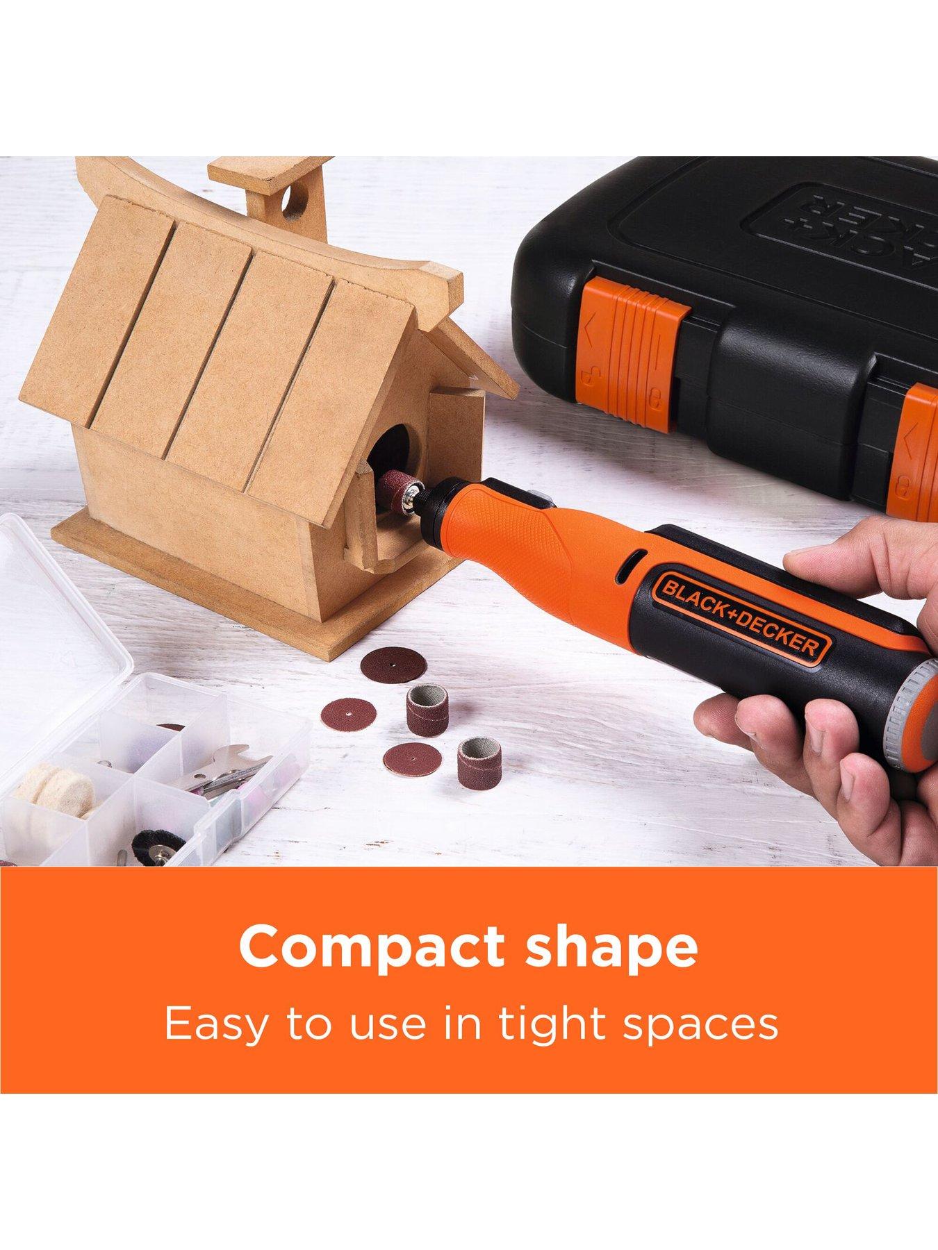 Image 4 of 6 of Black & Decker 7.2V Cordless Rotary Tool BCRT8IK-XJ
