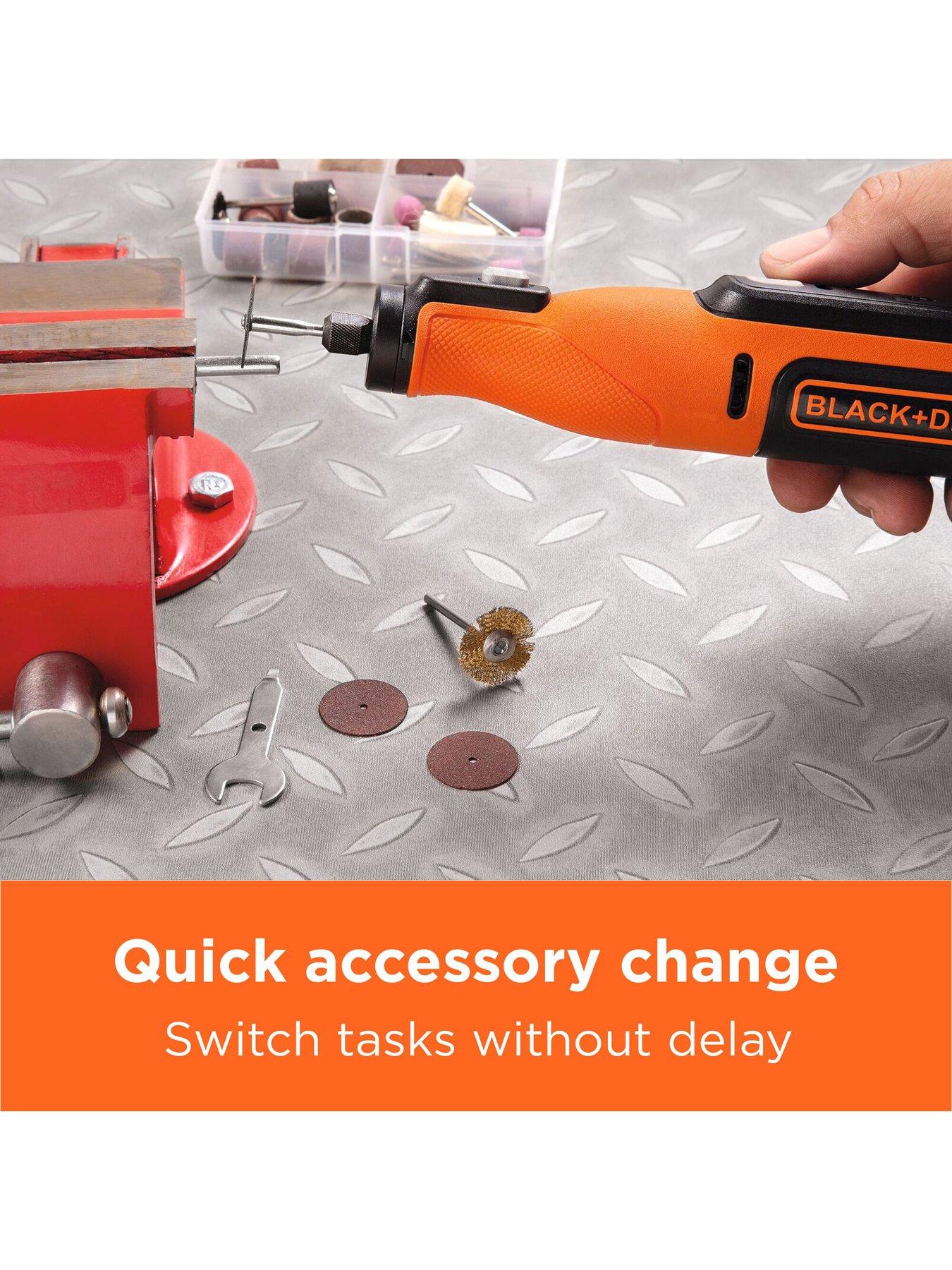 Image 5 of 6 of Black & Decker 7.2V Cordless Rotary Tool BCRT8IK-XJ