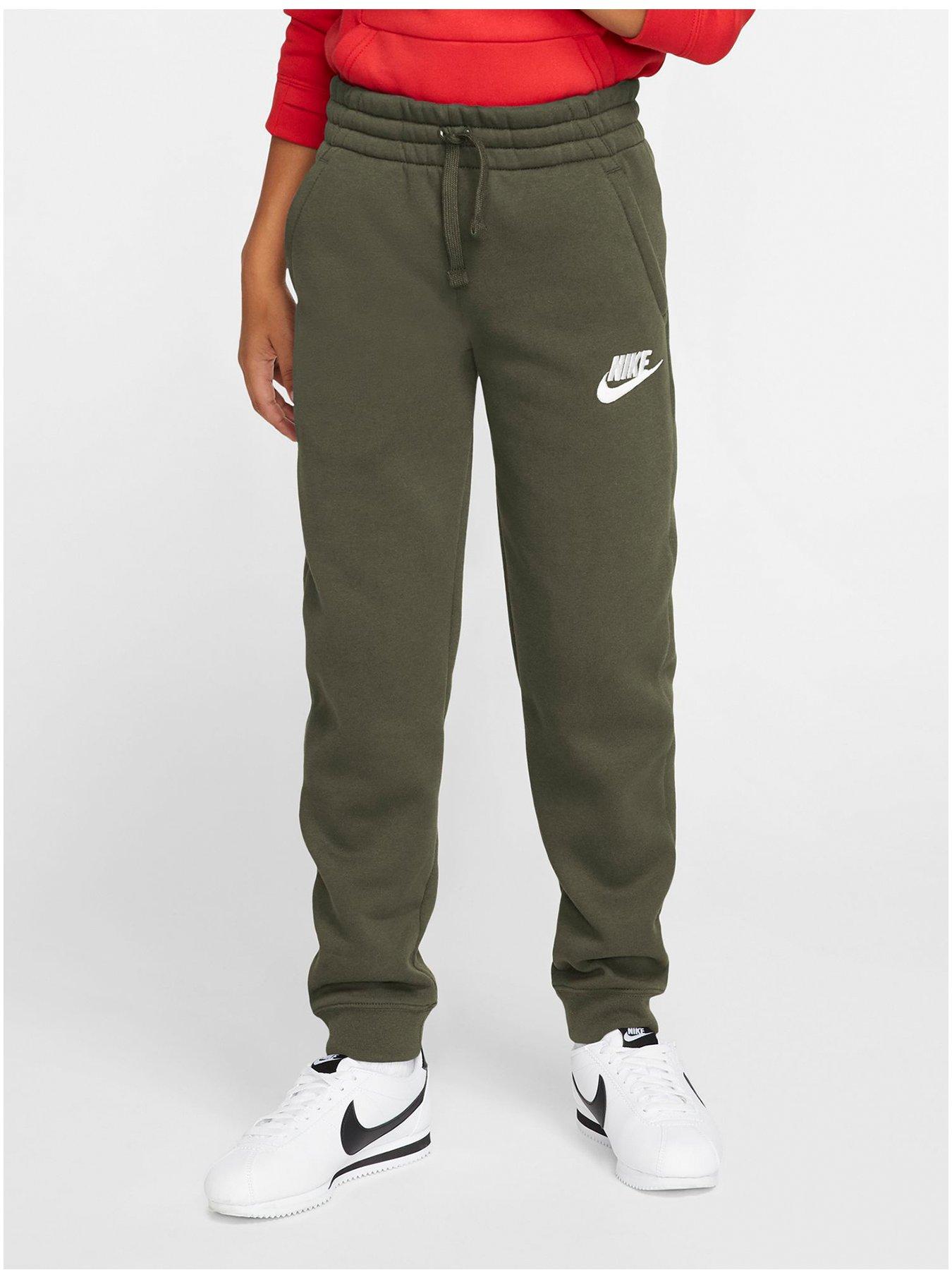  image of nike-nsw-boys-club-fleece-jogger-greenwhitenbsp