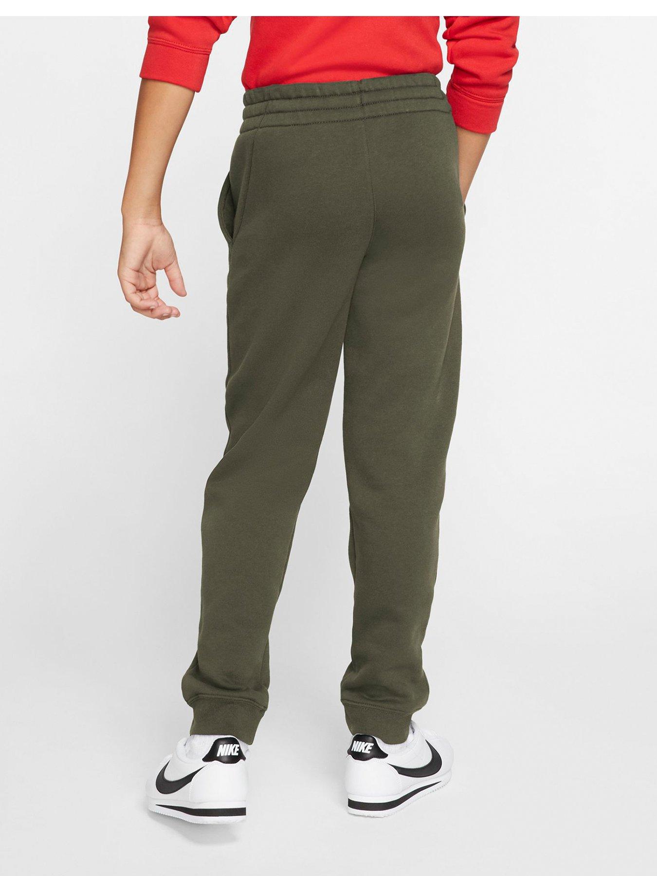  image of nike-nsw-boys-club-fleece-jogger-greenwhitenbsp