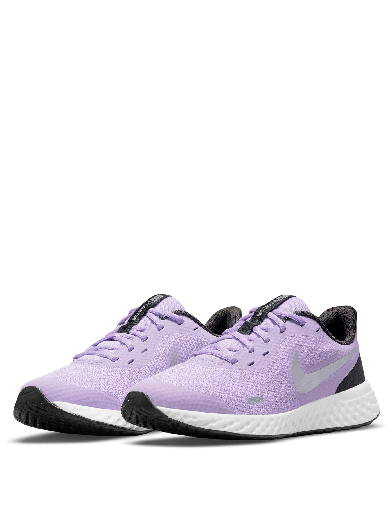 Nike Revolution 5 Junior Trainer - Lilac | littlewoods.com