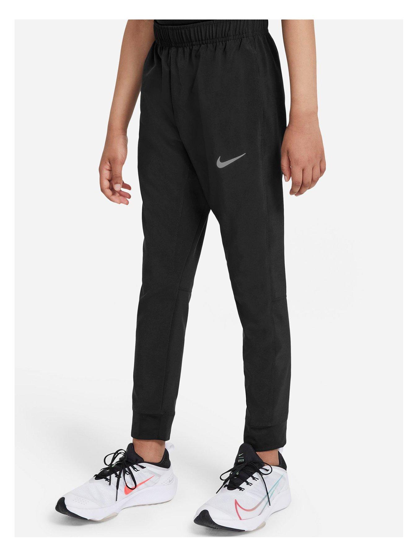 Nike Boys Dri FIT Woven Jogger Black littlewoods