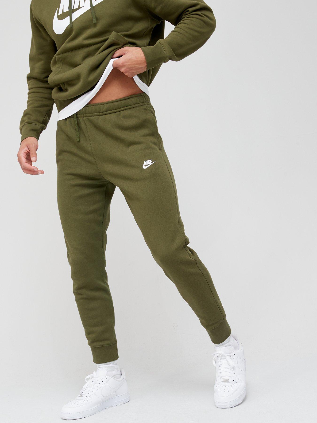 green nike joggers