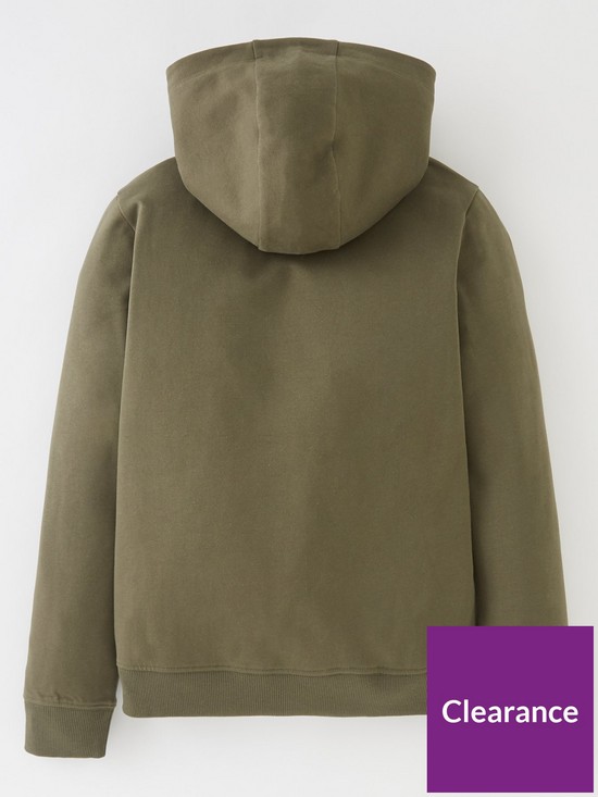 back image of everyday-essential-hoodie-khaki