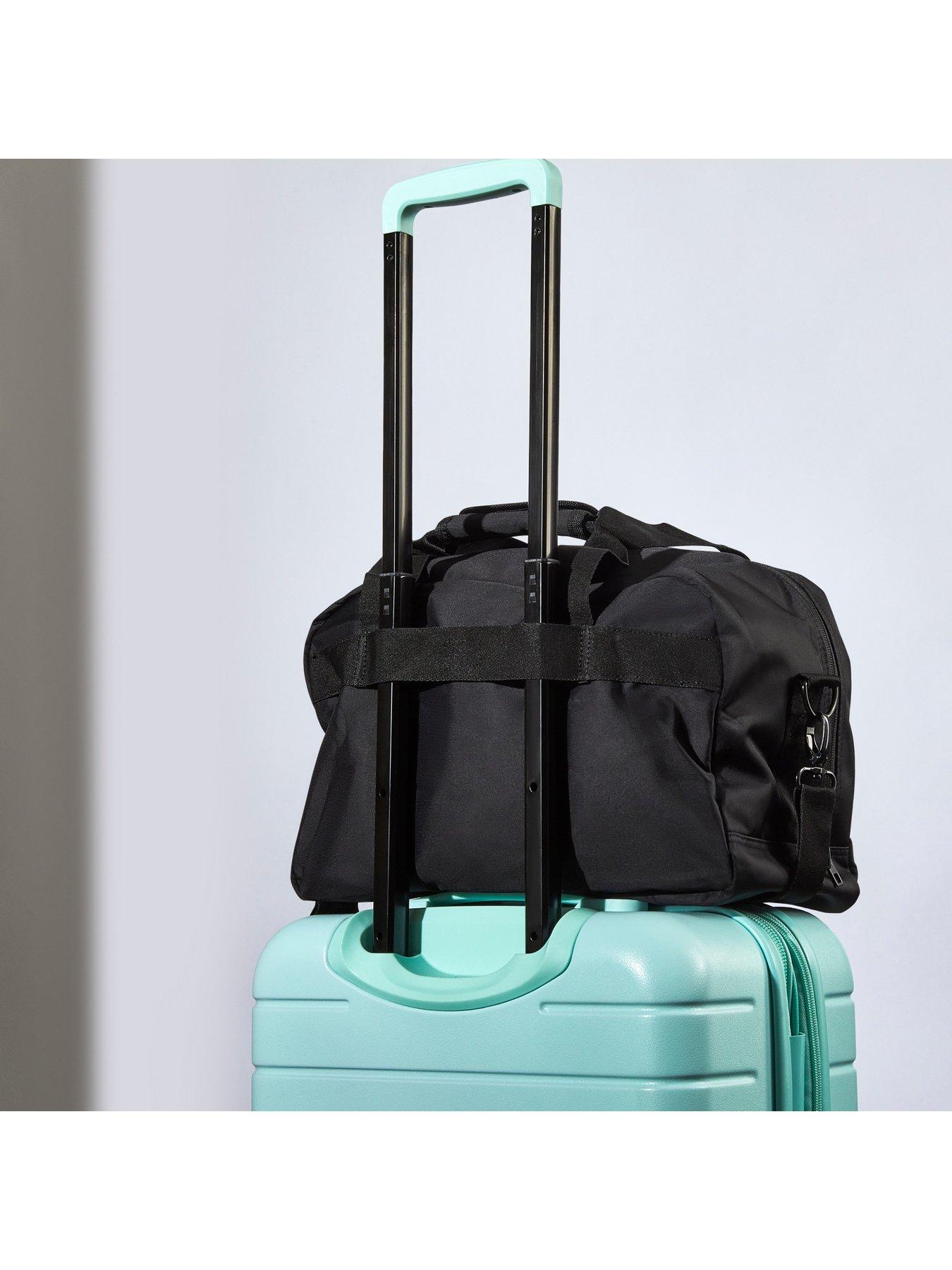 Image 4 of 5 of Rock Luggage Platinum Black Underseat Holdall