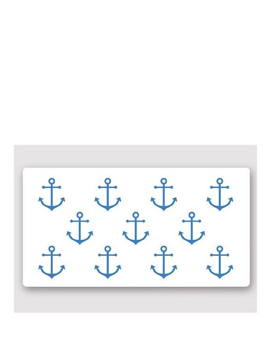 front image of aqualona-nautical-bath-mat