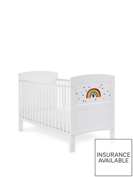 obaby-grace-inspire-cot-bed-rainbow-multicolour