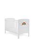  image of obaby-grace-inspire-cot-bed-rainbow-multicolour