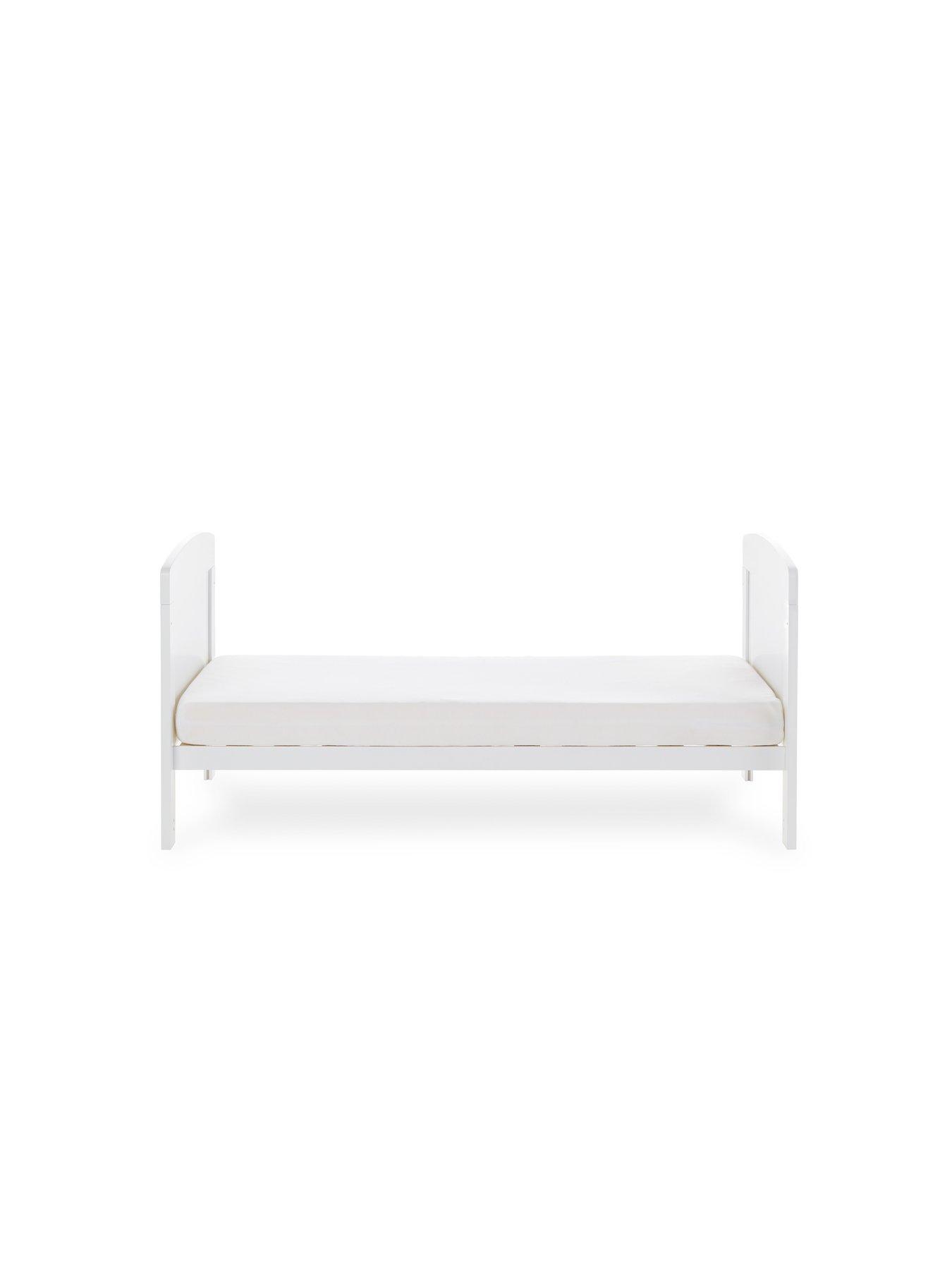  image of obaby-grace-inspire-cot-bed-rainbow-multicolour